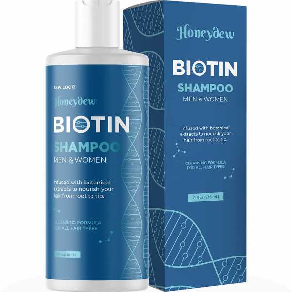 Shampoo with biotin for thinning hair by honeydew